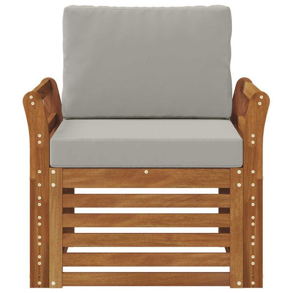 vidaXL Venkovn&iacute; pohovkov&aacute; souprava Př&iacute;rodn&iacute; 75,5 x 63 x 73 cm