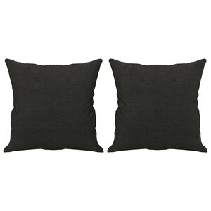 vidaXL Dekoračn&iacute; pol&scaron;t&aacute;ře 2 ks čern&eacute; 40 x 40 cm textil