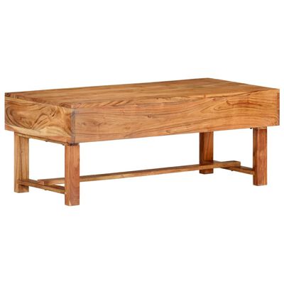 vidaXL Konferenční stolek 100 x 50 x 40 cm masivní akáciové dřevo