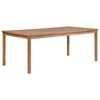 vidaXL Zahradn&iacute; stůl 200 x 100 x 77 cm masivn&iacute; teakov&eacute; dřevo