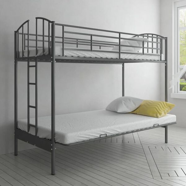 Dětsk&aacute; patrov&aacute; postel a futon r&aacute;m