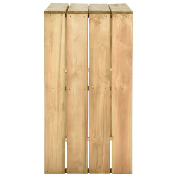 vidaXL Barov&yacute; stůl 100 x 60 x 110 cm impregnovan&aacute; borovice