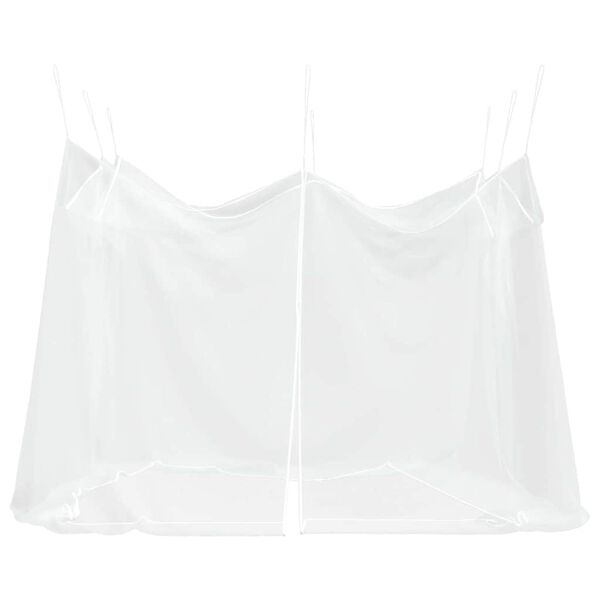 vidaXL Venkovn&iacute; moskyti&eacute;ra 220 oček b&iacute;l&aacute; 300 x 300 x 250 cm