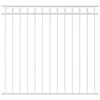 vidaXL Prvek plotu ASSEN 170 x 150 cm Ocel B&iacute;l&aacute;