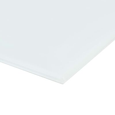vidaXL Nástěnná magnetická tabule bílá skleněná 60 x 40 cm