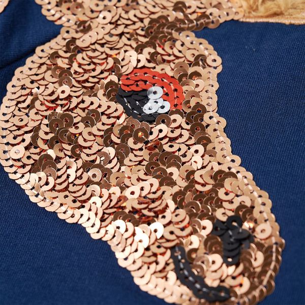 Dětsk&aacute; mikina n&aacute;mořnicky modr&aacute; 116