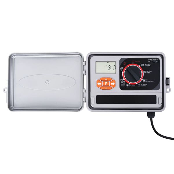 vidaXL Zavlažovací počítač se 4 elektromagnetickými ventily