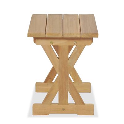 vidaXL Zahradní stolička 42 x 35 x 45 cm masivní teakové dřevo
