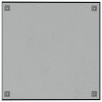 vidaXL Nástěnná magnetická tabule černá 60 x 60 cm tvrzené sklo