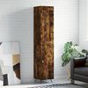 vidaXL Skř&iacute;ň highboard kouřov&yacute; dub 34,5 x 34 x 180 cm kompozitn&iacute; dřevo