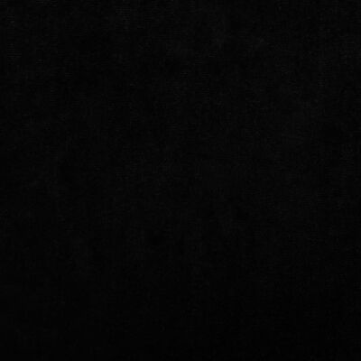 vidaXL Dětská pohovka s podnožkou černá 100 x 50 x 30 cm samet