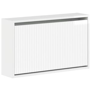 vidaXL N&aacute;stěnn&aacute; skř&iacute;ň na boty ARNHEM 71 x 17 x 43 cm Kompozitn&iacute; dřevo