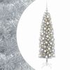 vidaXL &Scaron;t&iacute;hl&yacute; uměl&yacute; v&aacute;nočn&iacute; stromek s v&aacute;nočn&iacute;mi koulemi 180 cm 300 LED