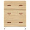 vidaXL Skř&iacute;ň highboard dub sonoma 69,5 x 34 x 180 cm kompozitn&iacute; dřevo