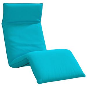 vidaXL Skl&aacute;dac&iacute; leh&aacute;tko, tyrkysov&aacute;, 175x54x8,5 cm, oxfordsk&aacute; l&aacute;tka