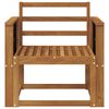 vidaXL Venkovn&iacute; pohovka Masivn&iacute; ak&aacute;tov&eacute; dřevo Př&iacute;rodn&iacute;