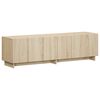 vidaXL TV stolek 140 x 34.5 x 40 cm Dub sonoma Kompozitn&iacute; dřevo