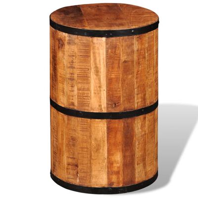 vidaXL Barová stolička z hrubého mangovníkového dřeva