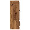 vidaXL Skříň highboard old wood 36 x 35,5 x 103,5 kompozitní dřevo