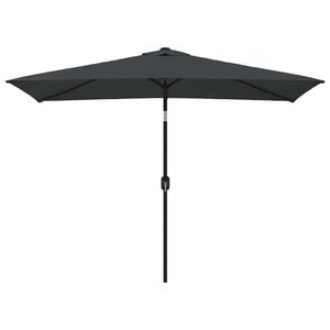 vidaXL Zahradn&iacute; slunečn&iacute;k s kovovou tyč&iacute; 300 x 200 cm antracitov&yacute;
