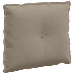 vidaXL Pol&scaron;t&aacute;ř na z&aacute;da Taupe 60 x 50 cm Mikrovl&aacute;kno