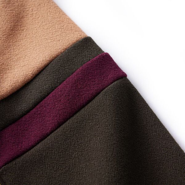 Dětsk&aacute; mikina tmavě khaki a velbloud&iacute; 128