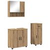vidaXL Sada koupelnov&eacute;ho n&aacute;bytku 3 ks Artisanov&yacute; dub 61 x 35 x 64 cm