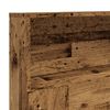 vidaXL Čelo postele s &uacute;ložn&yacute;m prostorem old wood 200 x 19 x 103,5 cm
