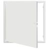 vidaXL Př&iacute;stupov&yacute; panel B&iacute;l&aacute; 63 x 63 x 3 cm Ocel