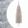 vidaXL &Scaron;t&iacute;hl&yacute; uměl&yacute; v&aacute;nočn&iacute; stromek s v&aacute;nočn&iacute;mi koulemi 180 cm 300 LED