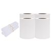 vidaXL St&iacute;n&iacute;c&iacute; plotov&eacute; f&oacute;lie 4 ks PVC 35 x 0,19 m b&iacute;l&eacute;