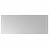 vidaXL LED koupelnov&eacute; zrcadlo Transparentn&iacute; 100 x 40 cm tvrzen&eacute; sklo