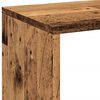 vidaXL Knihovna/dělící stěna old wood 69,5x29x69,5 cm kompozitní dřevo