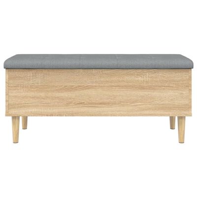 vidaXL Úložná lavice dub sonoma 102 x 42 x 46 cm kompozitní dřevo