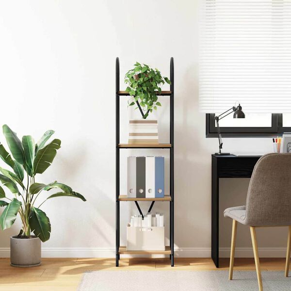 vidaXL Knihovna Artisanov&yacute; dub 40 x 30 x 146 cm Kompozitn&iacute; dřevo