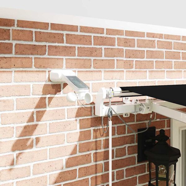 vidaXL Budsorovateln&eacute; zastře&scaron;en&iacute; Čern&aacute; 400 &times; 300 cm Polyester a kov