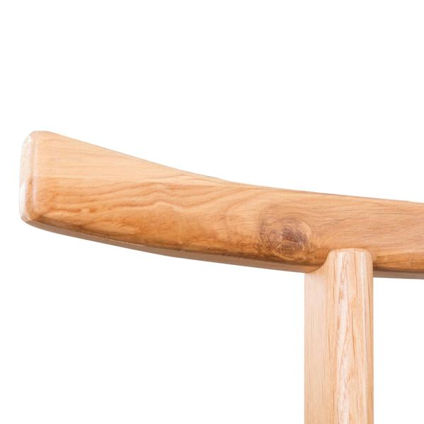 vidaXL Vě&scaron;&aacute;k na oblečen&iacute; 125 x 150 cm masivn&iacute; dubov&eacute; dřevo