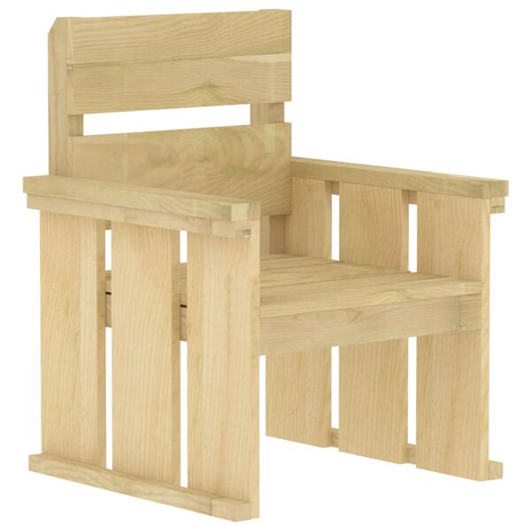 vidaXL 5d&iacute;ln&yacute; zahradn&iacute; j&iacute;deln&iacute; set impregnovan&eacute; borov&eacute; dřevo