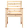 vidaXL Zahradn&iacute; židle 2 ks 60 x 48 x 91 cm masivn&iacute; borov&eacute; dřevo