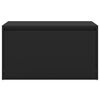 vidaXL Lavice do předsíně 80 x 40 x 45 cm černá kompozitní dřevo
