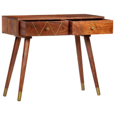 vidaXL Konzolový stolek 90 x 35 x 76 cm masivní akáciové dřevo