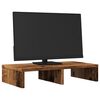 vidaXL Stojan na monitor old wood 50 x 27 x 10 cm kompozitn&iacute; dřevo