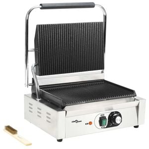 vidaXL R&yacute;hovan&yacute; gril na panini 2200 W 43 x 30,5 x 20 cm