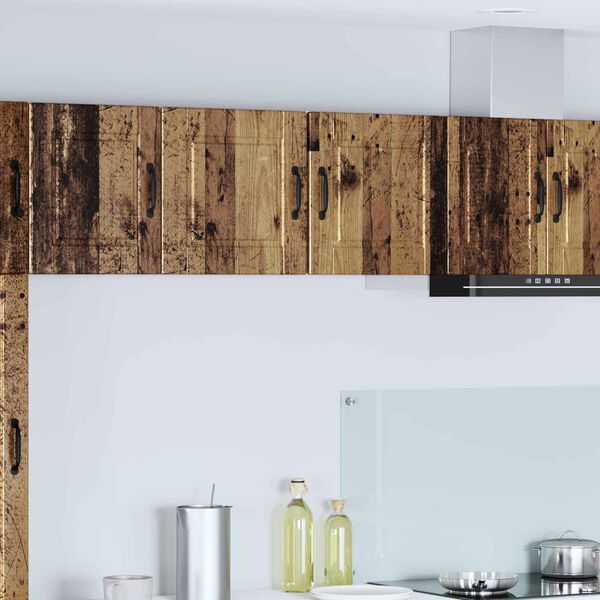 vidaXL Kuchyňsk&aacute; skř&iacute;ň s polic&iacute; 2 pcs Star&eacute; dřevo 40 x 31 x 40 cm