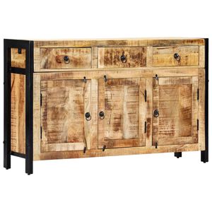 vidaXL Př&iacute;born&iacute;k 120 x 35 x 76 cm masivn&iacute; mangovn&iacute;kov&eacute; dřevo
