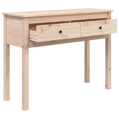 vidaXL Konzolový stolek 100 x 35 x 75 cm masivní borové dřevo