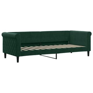 vidaXL V&aacute;lenda tmavě zelen&aacute; 80 x 200 cm samet
