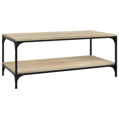 vidaXL Konferenční stolek dub sonoma 100x50x40 cm kompozitní dřevo