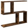vidaXL N&aacute;stěnn&aacute; polička Kouřov&yacute; dub 60 x 12 x 50,5 cm Kompozitn&iacute; dřevo