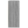 vidaXL Botník šedý sonoma 60 x 35 x 84 cm kompozitní dřevo